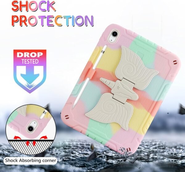 10th Generation iPad Case with Screen Protector Shoulder Strap Unicorn Stand Cover for iPad 10th Gen 10.9'' - Image 7