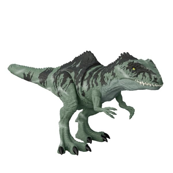 Jurassic World Dominion Giganotosaurus Dinosaur Toy Action Figure, Strike N Roar for Boys